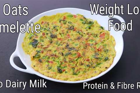 Oats Omelette For WEIGHT LOSS – Healthy Breakfast / Dinner Recipe – Oats Egg Omlet | Skinny Recipes