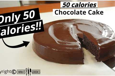 ONLY 50 Calories CHOCOLATE CAKE ! Yes, it’s Possible and it’s AMAZING!