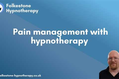 Pain management with hypnotherapy