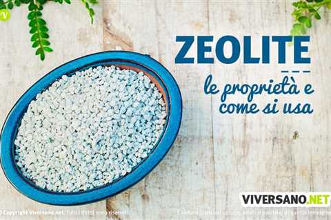 The Benefits of Activated Zeolite