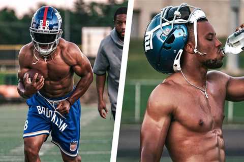 Saquon Barkley Looks Ripped in New Shirtless Training Photos