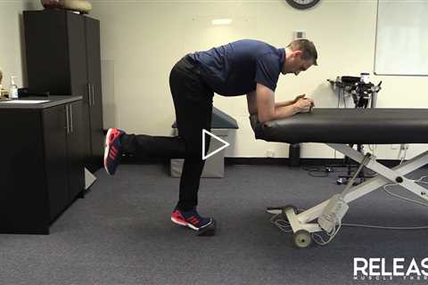 Supported Single Leg Calf Raise Toe Elevated