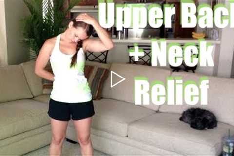 Upper Neck Pain or Back Pain? Simple stretches for instant relief [UPDATED VIDEO]
