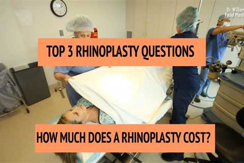 How Much Does Rhinoplasty Cost? - Price of a Nose Job in 2022? #rhinoplastycost