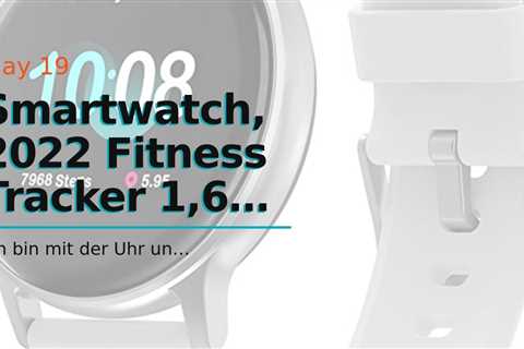 Smartwatch, 2022 Fitness Tracker 1,69" HD Display Fitness Armbanduhr mit Pulsuhr Schlafmonitor,..
