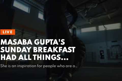 Masaba Gupta's Sunday Breakfast Had All Things Healthy And Nutritious; See Pics - NDTV Food