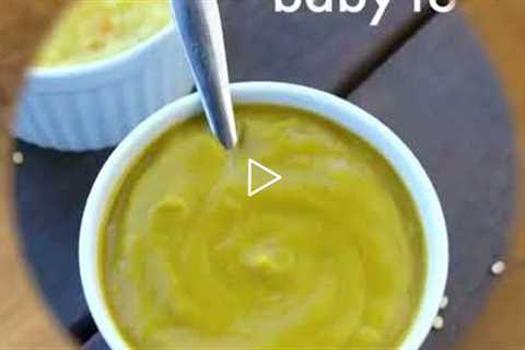 Baby food recipes for 6 months plus