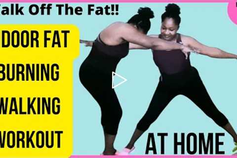 Indoor Fat Burning Walking Workout | Walk Off The Fat!! 15 mins | Easy and Fun Walking Workout