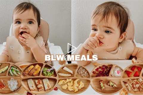 Easy Baby Led Weaning Meals | My Baby's Favorite Foods For Breakfast, Lunch & Dinner