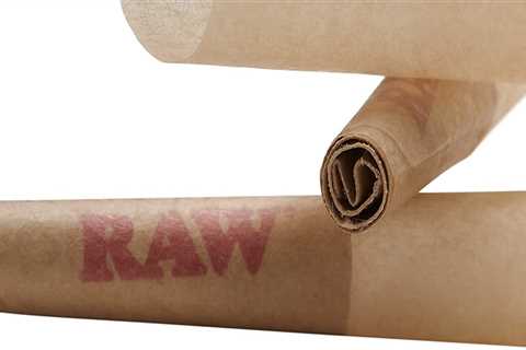 What is raw cone paper made of?