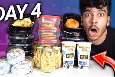 Only Eating Fast Food FOR A WEEK! *Fast Food Meal Prep* (CHALLENGE)