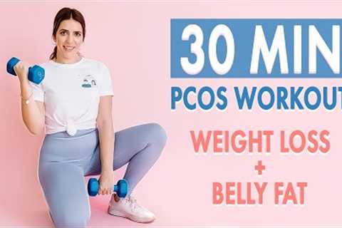PCOS Home Workout for Weight Loss + Belly Fat