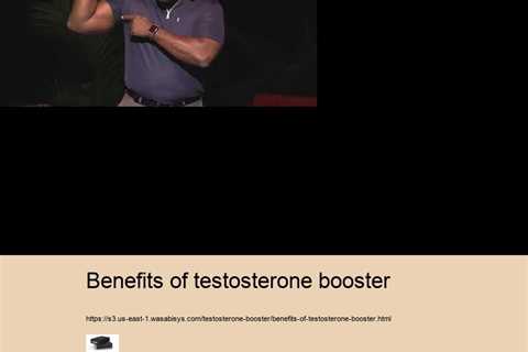 benefits of testosterone booster