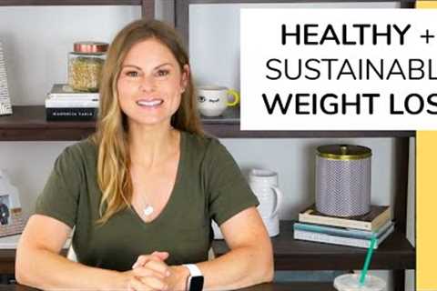 6 NATURAL WEIGHT LOSS TIPS | healthy + sustainable