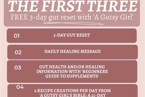 Three Day Detox Plan {a gut reset without feeling miserable}