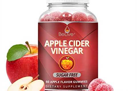 Apple Cider Vinegar Sugar Free Gummies with The Mother - Formulated for Weight Control - Gluten..