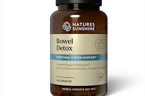 Nature's Sunshine Bowel Detox, 120 Capsules | Colon Cleanse Detox Supplement to Promote Regular..