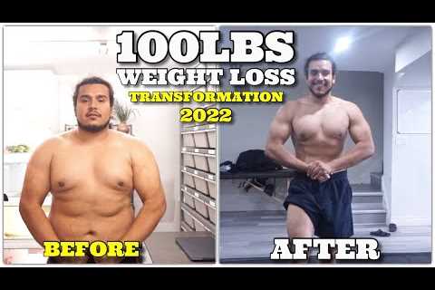 100 LBS Weight Loss Transformation! My 1 Year Fitness Journey!