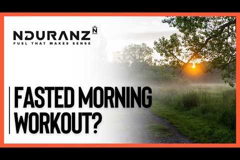 Fasted low intensity morning workout | Endurance sports nutrition