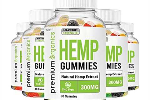 Premium Organics Hemp Gummies – 5 Pack