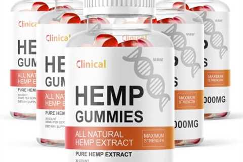 (5 Pack) Clini Cal Hemp Gummies, Advanced Clini Cal Hemp 8 oz, Hemp Clini Cal Gummies, 150 Capsules,..