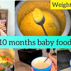 Baby Food Recipes For 10 Months | Weight Gain  Ideas For Babies|Meal Ideas For Babies