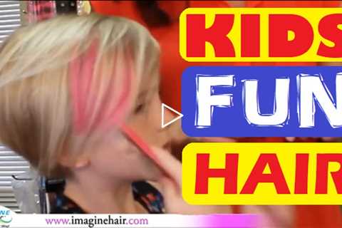 Kids Hair bangs / No cut or color commitment / Kids fun hair