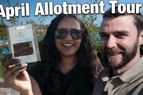 April Allotment Tour & Flower Seeds