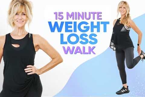 15 Minute Walking Workout To Accelerate Weight loss!
