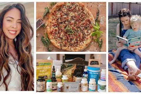 PRODUCTIVE DAY AS A MOM! cook with me , my supplement routine & homestead updates!