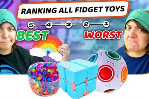 Ranking ALL The Fidget Toys I Could Buy From Amazon