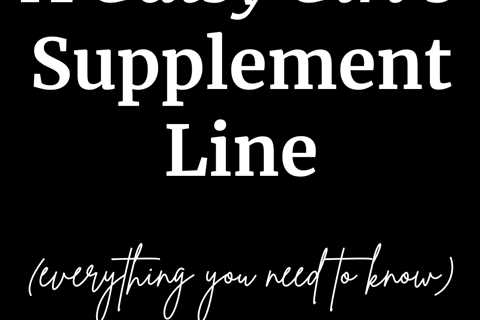 A Gutsy Girl’s Supplement Line (everything you need to know)