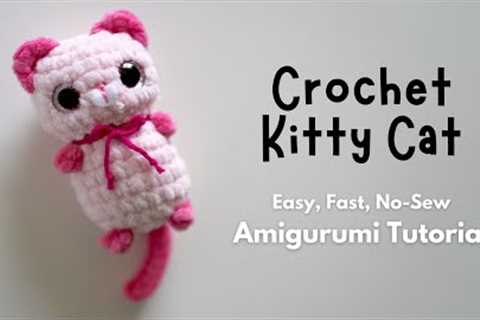 Crochet a cat doll! No-sew amigurumi tutorial