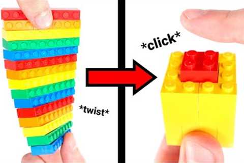 Satisfying LEGO Fidget Toys