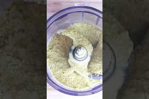 High Protein Vegan Parmesan (So easy) #shorts