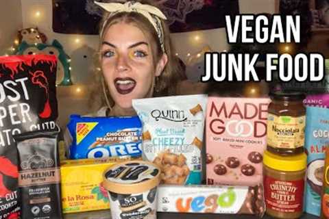 My Favorite JUNK FOOD MUKBANG! | Part 4 (Vegan)
