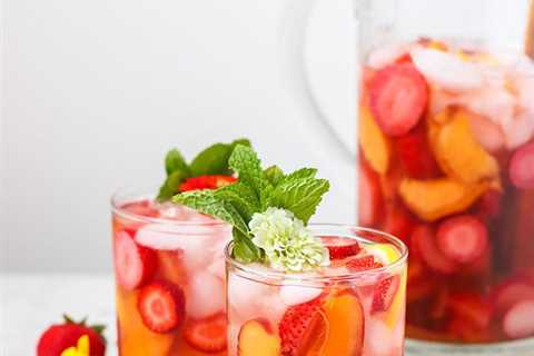 Strawberry Peach Sangria