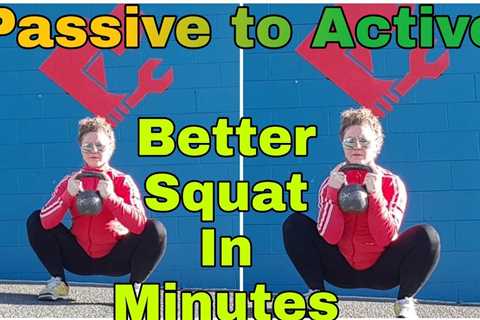 Passive to Active | Kettlebell Prying Squat
