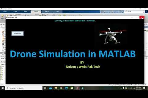drone(quadcopter) simulator in matlab | simulation of drone in matlab (PART_1)