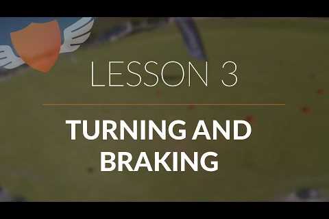 How-to Fly FPV Quadcopter/Drone // Beginner: Lesson 3 // Turning and Braking