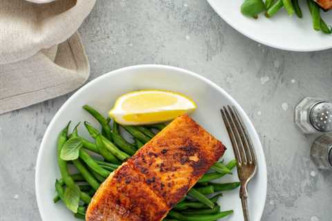 Air Fryer Salmon|Slimming Globe Friendly Recipe