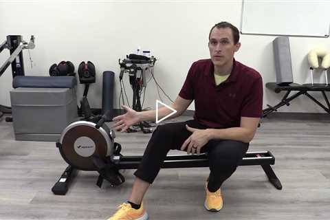 Rowing For Posture + Pain Relief - Merach Magnetic Rower Demo