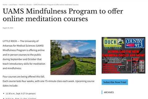 Meditation: Unlocking the Power of the Present Moment  In today’s fast-paced and increasingly..