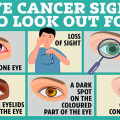 The first signs of cancer you might spot in your eyes – from floaters to blurred vision