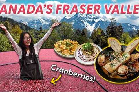 Food Adventures in Canada! 🇨🇦 Road Trip Through British Columbia''s Fraser Valley