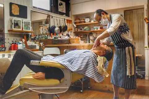 💈 A Relaxing Shave In Hair Craft Goro''s Unique Cafe-Inspired Cozy Barbershop Oasis | Tokyo,  Japan