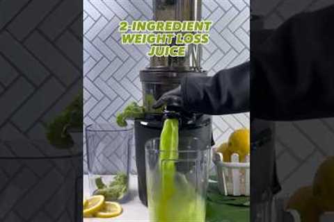 2 Ingredient Weight Loss Juice