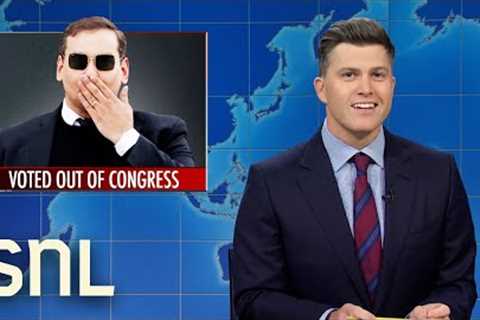 Weekend Update: George Santos Expelled From Congress, Elon Musk Meets with Netanyahu - SNL