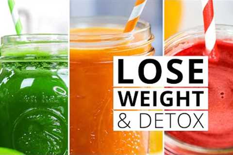 3 DETOX JUICES | Cleanse, Lose Weight and GLOW!