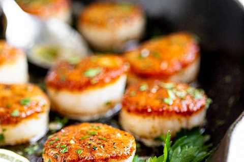 Pan Seared Scallops